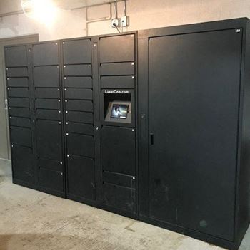 Luxor package locker system